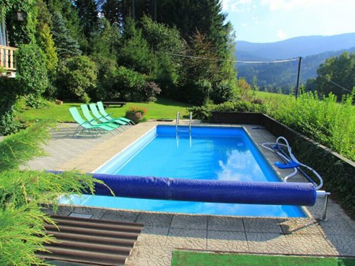 U vodní nádrže Nýrsko - apartmán Šumava, západní Čechy - Hamry