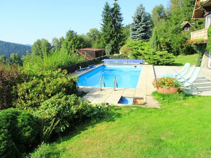 U vodní nádrže Nýrsko - apartmán Šumava, západní Čechy - Hamry