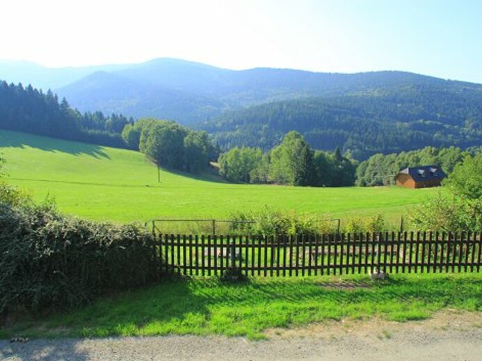 U vodní nádrže Nýrsko - apartmán Šumava, západní Čechy - Hamry